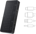 Twelve South StayGo Mini | Ultra-Thin USB-C Hub for Type C Tablets Laptops and iPad Pro MacBook for Home Office &amp Travel