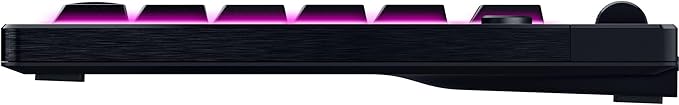 Razer BlackWidow V4 Low Profile TKL HyperSpeed Wireless Gaming Keyboard: Green Mechanical Switches - 2.4GHz Wireless &amp Bluetooth - Multi-Function Roller - 3 Control Buttons - Long Battery Life