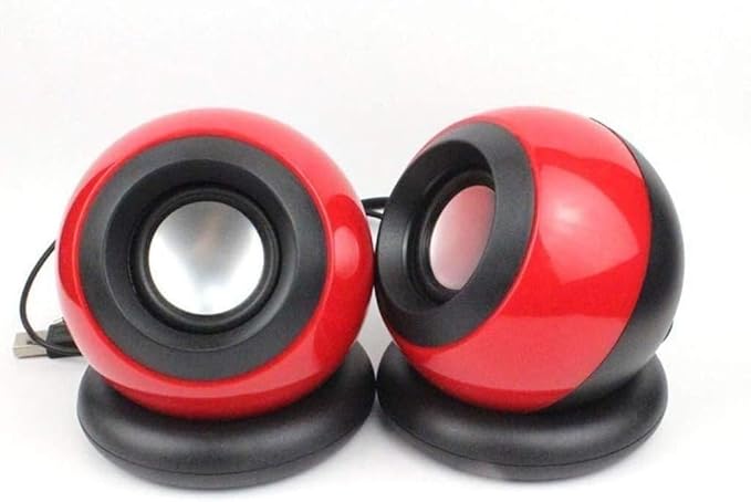 Computer Speakers for Desktop Computer Speaker Small Mighty Solid Wired Multimedia Speaker for Desktop Laptop Gaming Smartphones Tablets Projectors TVs