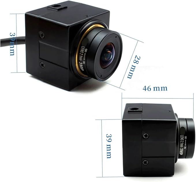 Mini Camera Security Protection POE H265 with 2mm Fixed CS Lens P2P IP Camera POE48V Industrial