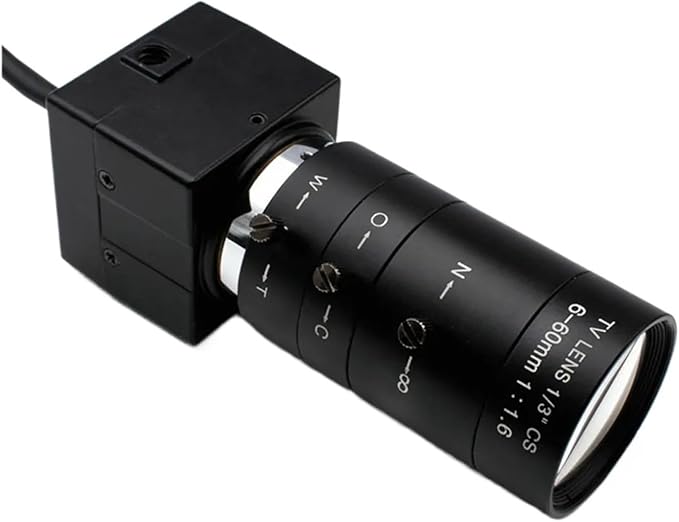 Mini Camera Security Protection POE H265 with 6-60mm Manual CS Lens P2P IP Camera POE48V Industrial