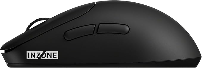 Sony INZONE Mouse-A Ultra-Lightweight 48g Wireless Gaming Mouse with Dongle Optical Switch 8000Hz Polling 30K DPI Sensor 90Hr Battery Customizable Buttons USB-C