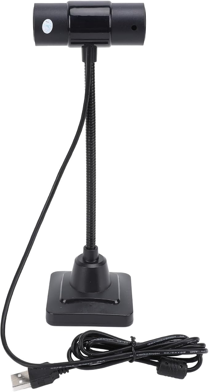 HD Computer Camera 2K USB Computer Web Camera with Stand Built in Microphone Wide Angle Auto Focus Plug and Play USB Webcam for Online Calling Conferencing Streaming Gaming