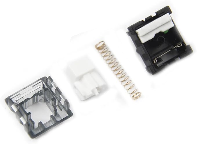 V2 White 45g Brown SMD RGB MX Switch Dustproof Switch for Mechanical Gaming Keyboard IP56 Waterproof (Color : Box White v2 24 pcs)