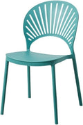 Adjustable Office Computer Chair with Armrest Dining Chair Backrest Home Outdoor Creative Leisure(Navy Green)