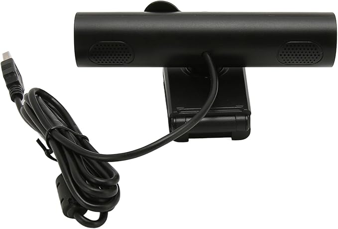 GOTOTOP USB Webcam 2K Auto Focusing PC Camera with Noise Reduction Microphone HiFi Speaker for Desktop and Laptop Video Conferencing and Streaming