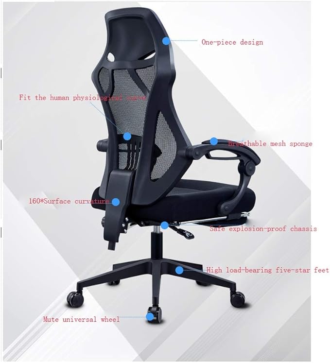 Office Chair Gaming Chair Computer Chair Home Computer Chair Comfortable Office Chair Reclining Game Chair Ergonomic Swivel Chair Computer Gaming Chair
