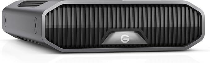 SanDisk Professional 22TB G-Drive Enterprise-Class External Desktop Hard Drive - 7200RPM Ultrastar HDD Inside USB-C (10Gbps) USB 3.2 Gen 2 Mac Ready - SDPHF1A-022T-NBAAD Dark Grey
