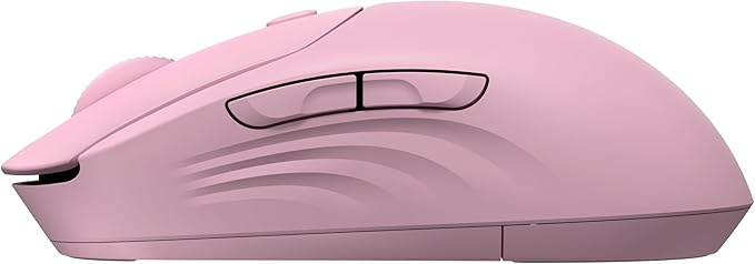 HP 400 Quiet Wireless Mouse Dual Bluetooth &amp 2.4GHz Soft Silicone Quiet Clicks Microsoft Wheel 24-Month Battery 6000 DPI Ambidextrous Eco-Friendly Design Multi-OS Pink