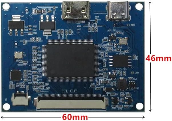 Generic 9 Inch 1024 * 600 LCD Display Screen Monitor HDMI-Compatible Driver Control Board Touchscreen DIY Computer Secondary Screen black 9GQ -touch-883