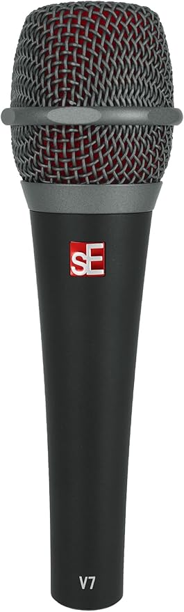 Audiosavings Se Electronics V7 Bundle: Studio-Grade Supercardioid Dynamic Microphone RCXFM20E-B 20ft Female to Male XLR Mic Cable 2-Items