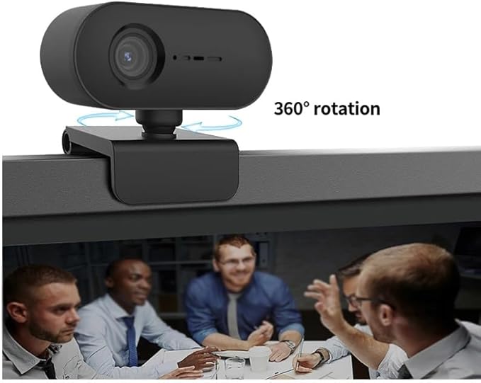 Webcam 2K Web Camera Autofocus with Microphone Cam for PC Computer Laptop Desktop