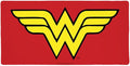 Wonder Woman Classic Logo Large Gaming Mouse Pad Desk Mat with Stitched Edges Non-Slip Base for Gamer Home and Office 31.5 x 15.7