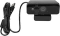 1080P HD USB Webcam with 360° Rotation Inbuilt Mic and Camera Cover for Privacy Protection Plug and Play for Wide Applications