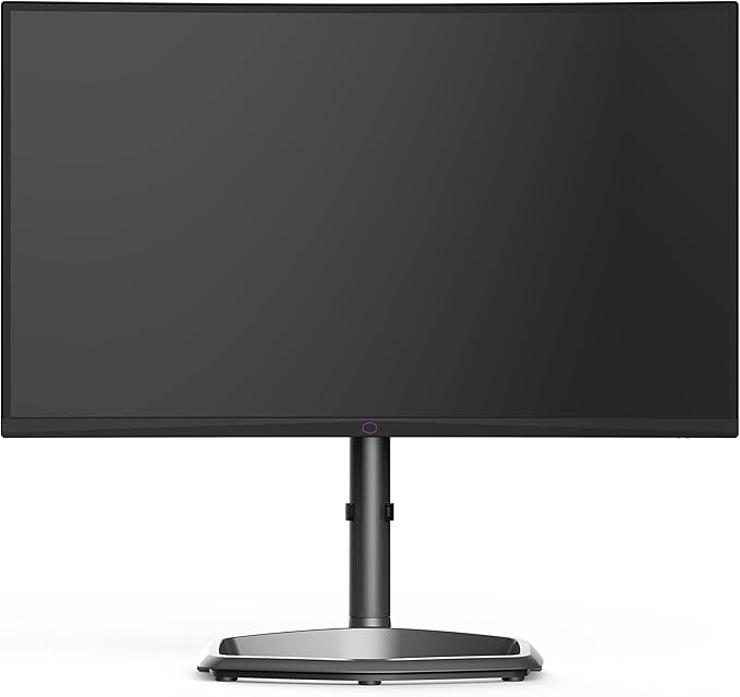 Cooler Master 27-inch Curved Frameless 240Hz FHD 1920 x 1080 Desktop Gaming PC Monitor VA 8bit w/Quantum dot 0.5ms (MPRT) Curve 1500R Adaptive Sync DP 1.2 * 1 + HDMI 2.0 * 2 VESA Mount