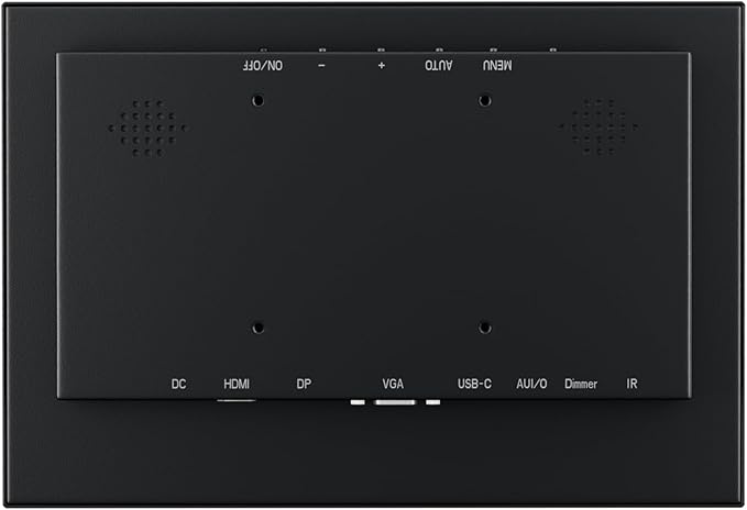 Beetronics 10 Inch Touchscreen Monitor | Full HD 1080p | 10TS7M – Industrial-Grade Professional 10-Point Multi Touch Display for PC Mac Linux – HDMI DisplayPort USB-C VGA Inputs