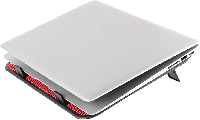 TEHAUX 14 Inch Laptop Cooling Pad Dual Fans Slim Design USB Powered Compatible Notebooks and Laptops for Gaming and Office Use