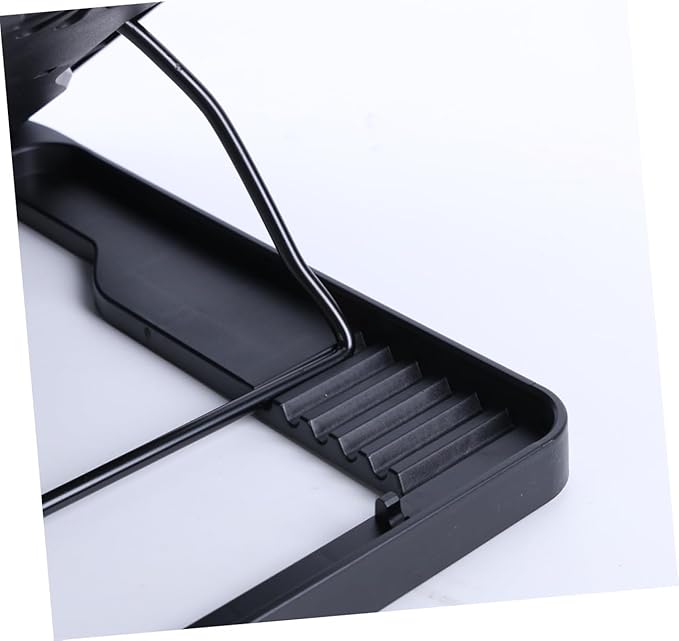 Veemoon Laptop Cooling Pad with 5 Fans USB Cooling Base Adjustable Angle Heatsink Stand for Gaming and Office Laptops Black