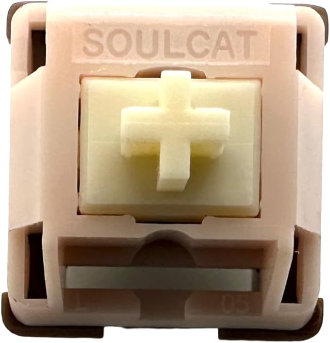 HMX Linear 5-Pin MX Mechanical Keyboard Switches for Custom Mechanical Keyboards (HMX Soulcat X Poro 37g 35 Switches)