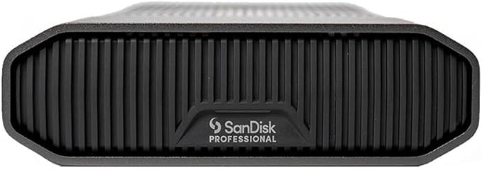 SanDisk Professional 12TB G-Drive Enterprise-Class External Desktop Hard Drive - 7200RPM Ultrastar HDD Inside USB-C (10Gbps) USB 3.2 Gen 2 Mac Ready - SDPHF1A-012T-NBAAD