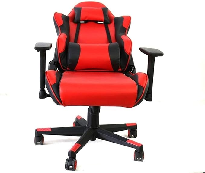 Chair E-Sports Chair Ergonomic Gaming Chair Computer Chair Racing Heavy Office Chair Swivel Lift Chair High Back Work Chair (Color : Picture Color Size : 70X70X125CM)