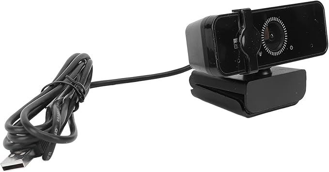 1080P Webcam with Noise Cancelling Microphone 120° Wide Angle Full HD Computer Web Camera USB 2.0 Plug and Play for Calls Conference Desktop Laptop