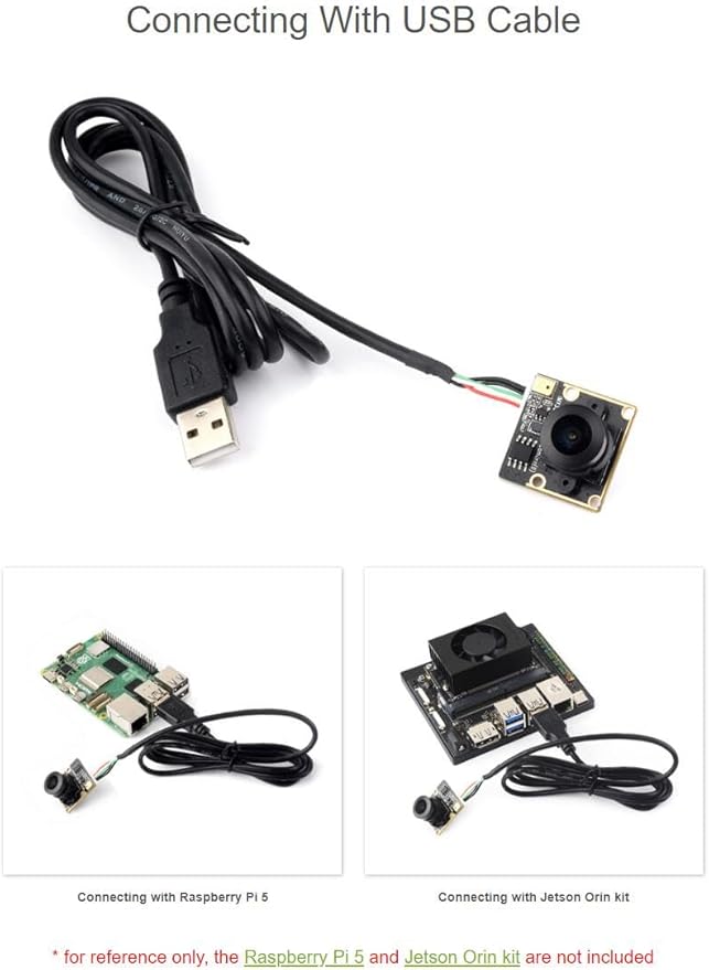 IMX335 5MP USB Camera (B) 2K Video Recording Better Sensitivity in Low-Light Condition USB2.0 Port 175° Wide Angle Wide Dynamic Range (IMX335 5MP USB Camera (B))