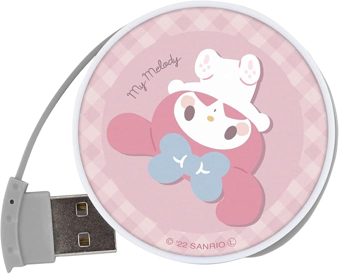 Gourmandise Sanrio Characters Round USB Hub My Melody SANG-246MM