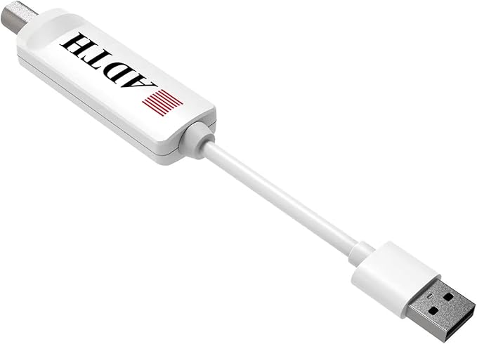 ADTH NextGen TV USB Works with Android TV and Fire TV. ATSC 3.0 Internet DRM Support.