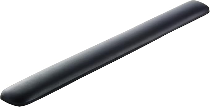 3M Gel Wrist Rest for Keyboards Soothing 3M Gel Technology and Satin Smooth Cover for All Day Comfort and Support Durable and Easy to Clean 19 Black (WR85B)