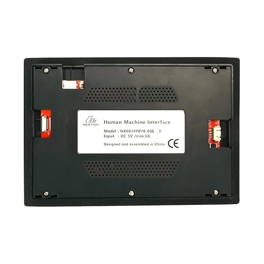 Nextion 7.0 LCD Module Touch Display Intelligent Series NX8048P070-011R-Y HMI IPS RGB 65K Resistive Touchscreen with Enclosure