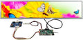 28 inch 1920x36060HZ DV280FBM-NB2 51pin IPS Long Strip Wide Bar LCD Display and USB SD Card LVDs Driver BoardMultimedia Supports MP4