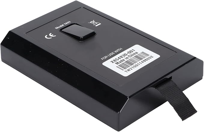 POCREATION Hard Drive 320Gb Portable for 360 Console B3Qpuhto More Space Portable Hårddisk for 360 Console More Space for Entertainment Made of Abs Material Black Downloadable Games and Demos