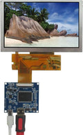 5-Inch 800×480 Portable DIY LCD Monitor Kit with Mini-HDMI Driver Board – Compatible with PC Raspberry/Orange Pi Gaming Consoles &amp Microscopes (Secondary Display Screen)