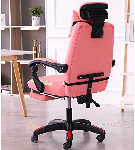 Gaming Chair Racing Computer Chair Office Desk Chair High-Back Gaming Recliner with Footrest Ergonomic Video Chair for Adults PU Leather Swivel Chair