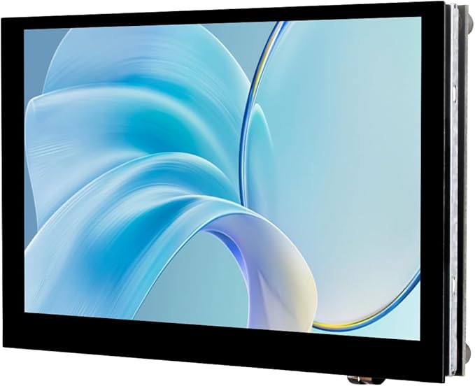 KLAYERS LUCKFOX DSI Display for Pi 5/4B/CM4/CM3 Support 3D Printing Capacitive Touch 800x480 Toughened Glass LCD Panel for Raspberry Pi 5