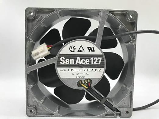 High-Performance 130MM 12V 1.4A Metal Aluminum Frame Cooling Fan - Model 109E1312T1A032 for Laptops and Electronics