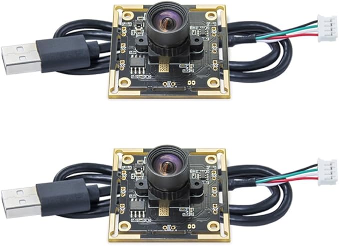 2PCS OV9732 Camera Module 1MP 1280x720 30fps USB Free Driver Manual Focus with 1 Meter Cable for WinXP/7/8/10