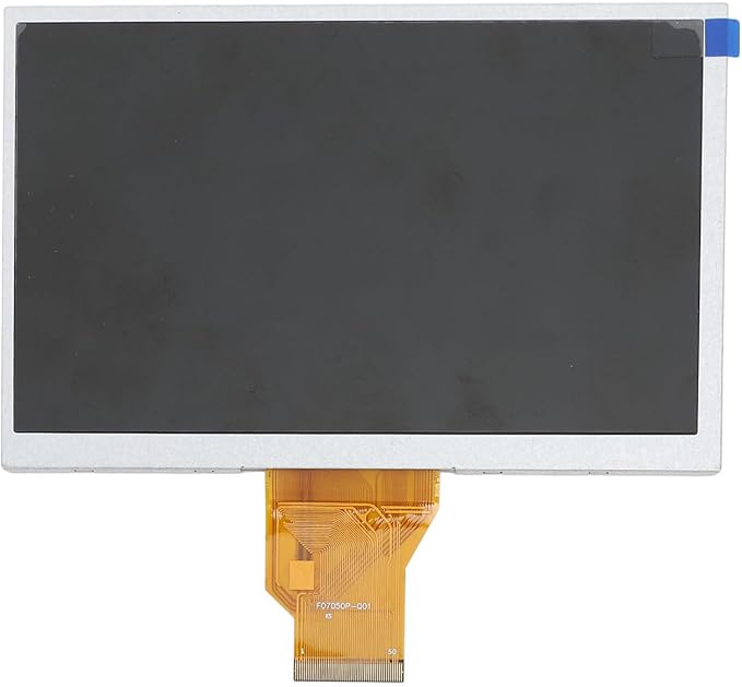 aqxreight 7 Inch LCD Display Module 50Pin RGB 800x480 Resolution TFT LCD Screen with 7 Landscape Design for Home Appliance Industrial Control