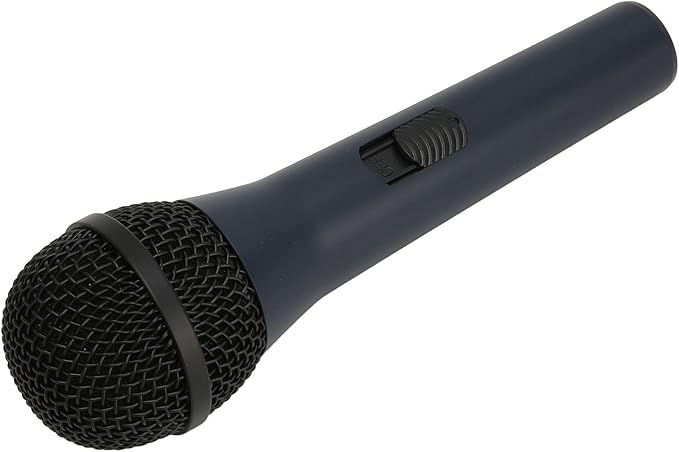 Wired Handheld Microphone Dynamic Karaoke Mic with Cardioid Pickup Noise Reduction Metal Singing Microphone for Speaker Amplifier Includes 6.35mm Plug and 16.4ft Cable for Home