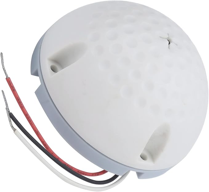 DC 12V Dynamic Noise Reduction Microphone Half Ball Type Sensitive ABS Material - Long Distance Signal Transmission Full Pointing Ideal for