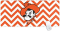 Skinit Extra Large Gaming Mouse Pad - Officially Licensed Oklahoma State University Chevron Print Design with Stitched Edges Waterproof Non-Slip Rubber Base Desk Mat for Keyboard &amp Mouse