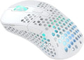 Xtrfy M4 Wireless Wireless Ultra-Light Gaming Mouse Optimised for E-Sports 2.4 GHz RF RGB Lighting Adaptable Ergonomic Right-Handed Mouse Rechargeable White