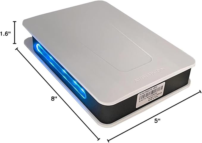 PRO-T5 Series 4TB USB 3.0 External Gaming Hard Drive for PS5 Game Console (White) - 2 Year Warranty