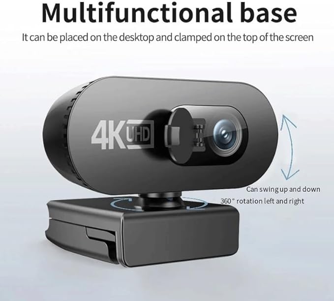 Webcam for PC Web Camera Web Cam with Microphone Stream Camera for Computer Laptop