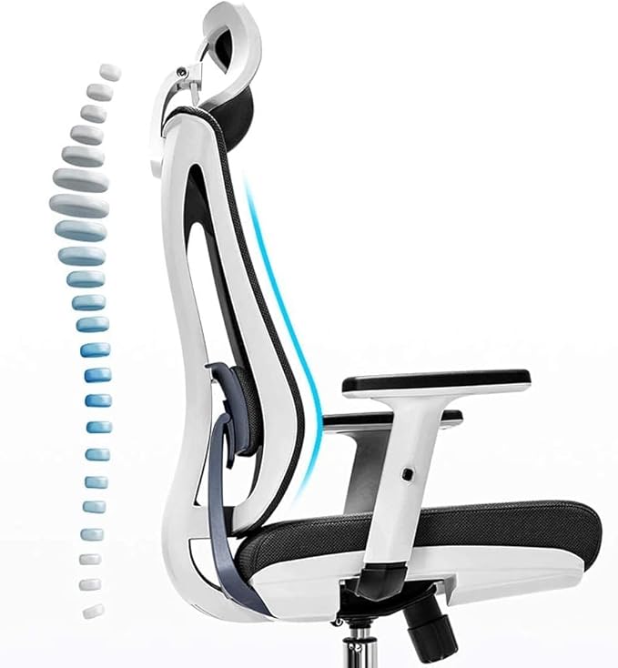 Ergonomic Computer Chair Home Swivel Chair Waist Support Chair Office Chair Gaming Chair(Color:Default)