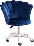 YYDS Chair Comfortable Lazy Gaming Chair Computer Office Chair with Nylon Feet Ergonomic Home Desk Chair for Live BroadcastLiftable Ergonomically (Size : Royal Blue)
