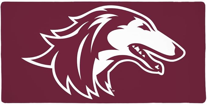 SIU Primary Logo Large Gaming Mouse Pad Desk Mat with Stitched Edges Non-Slip Base for Gamer Home and Office 31.5 x 15.7