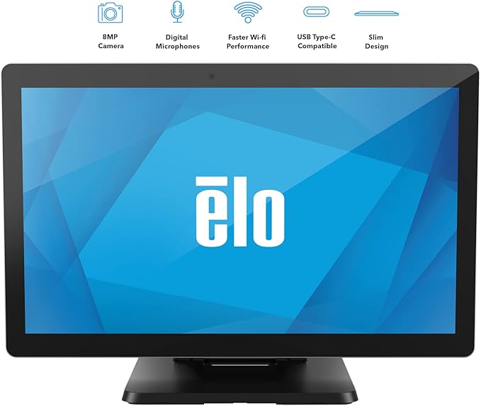 Elo I-Series 4 for Android 22 Touchscreen Computer Rockchip RK3399 4GB RAM 32GB SSD Black