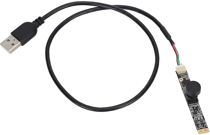 Walfront 2MP Camera Module USB Interface 163° Wide Angle Lens 2.9mm Fixed Camera Photosensitive Chip